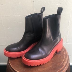Kenzo x H&M leather Chelsea Boots